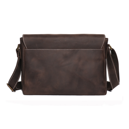 Heritage Genuine Leather Messenger Bag