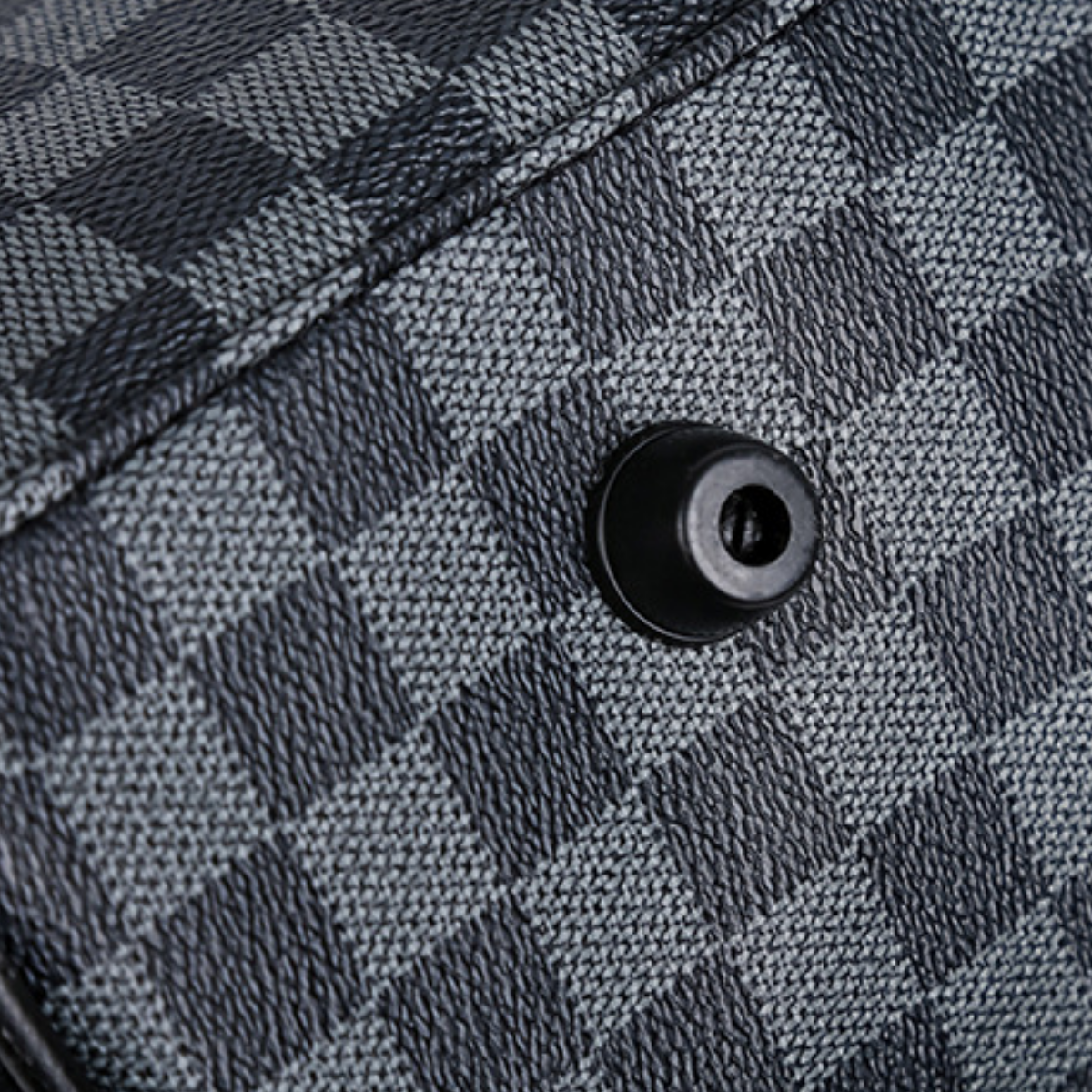 Modern Leather Travel Duffle Bag
