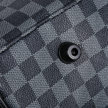 Modern Leather Travel Duffle Bag