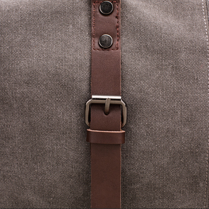 Rugged Waxed Canvas Weekender