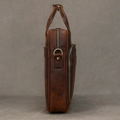 Artisan Handcrafted Leather Briefcase