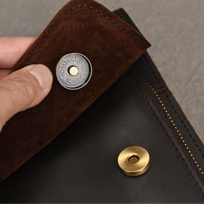 Heritage Full-Grain Leather Briefcase