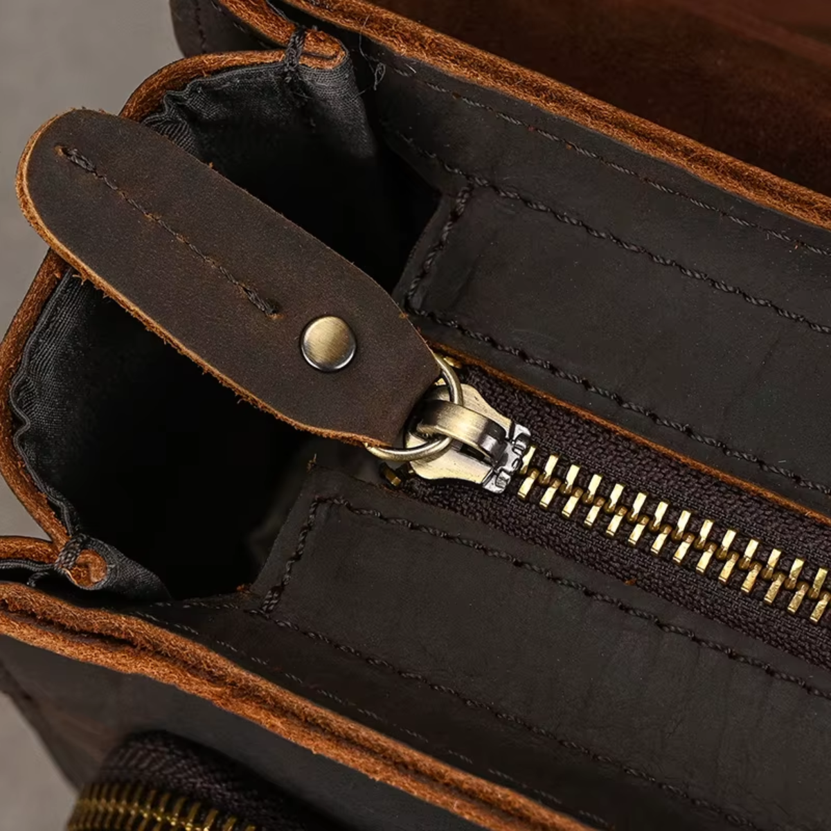 Heritage Full-Grain Leather Briefcase