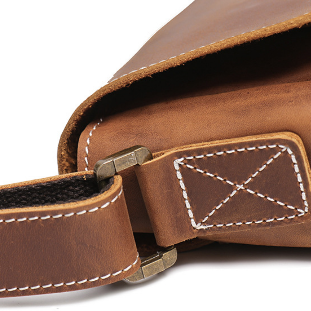 Heritage Genuine Leather Messenger Bag