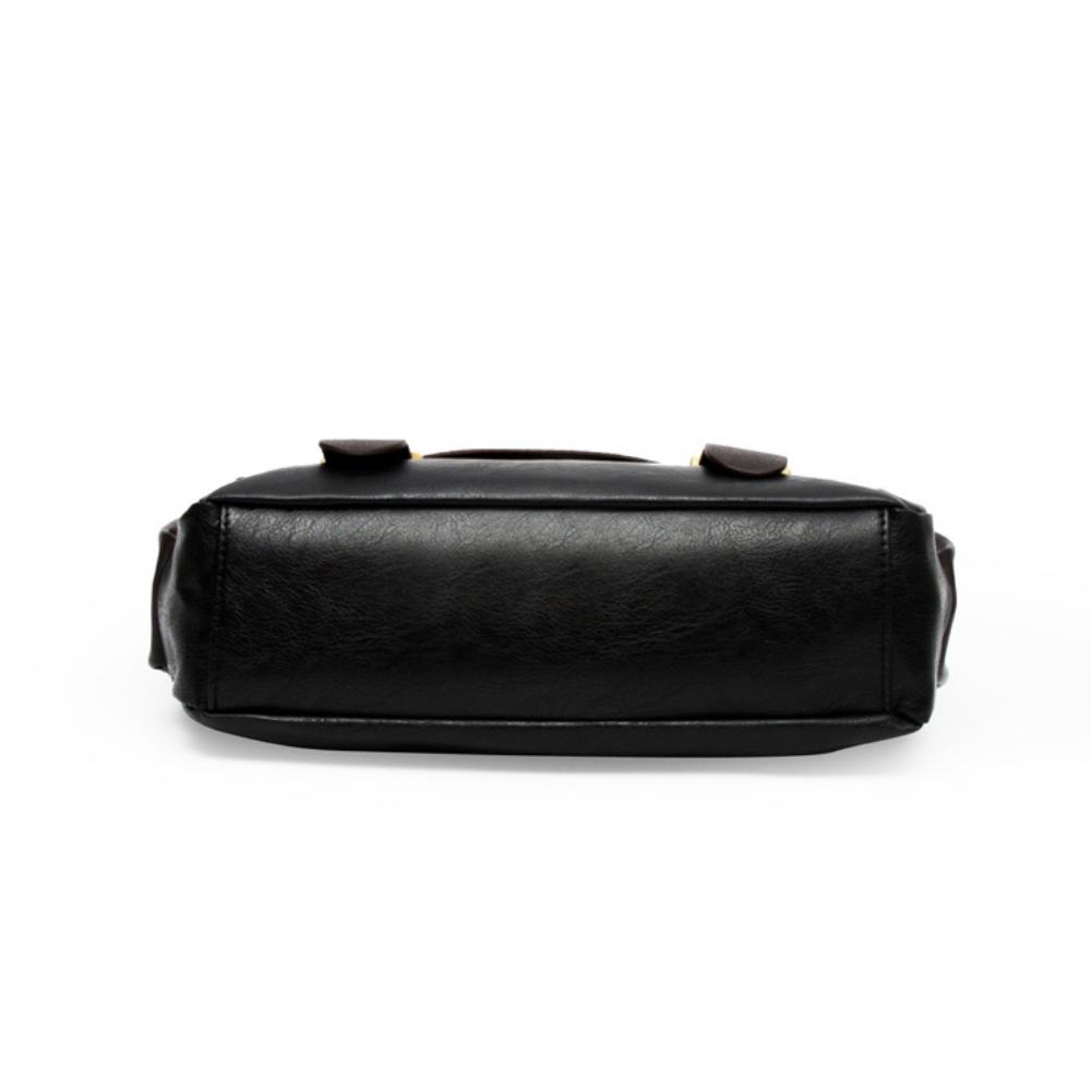 Rugged Crossbody Leather Messenger Bag