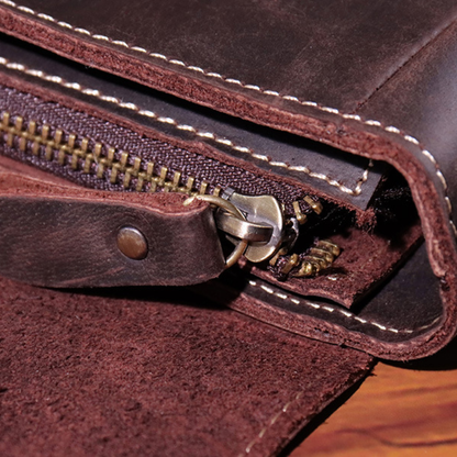 Heritage Genuine Leather Messenger Bag