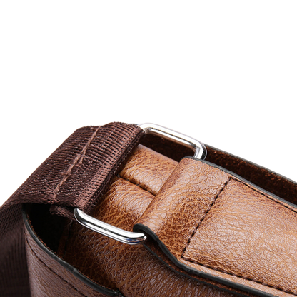 Vintage Leather Daily Messenger Bag
