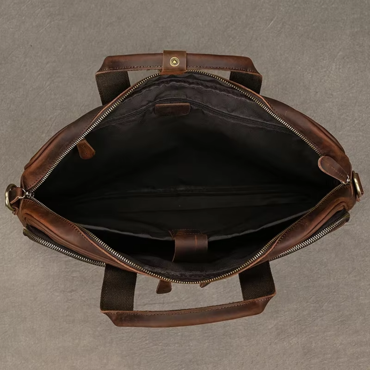 Artisan Handcrafted Leather Briefcase
