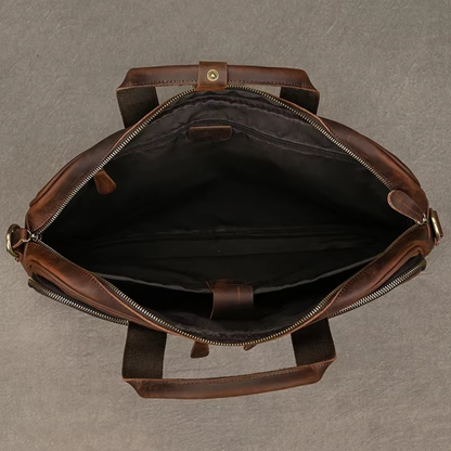 Artisan Handcrafted Leather Briefcase