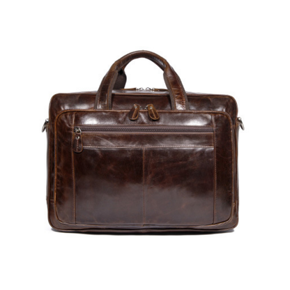 Professional Large Leather Executive Briefcase