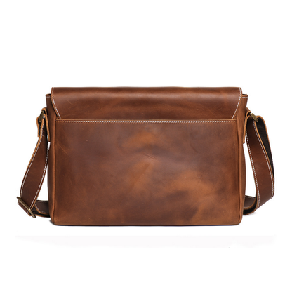 Heritage Genuine Leather Messenger Bag