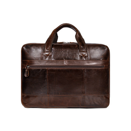 Professional Large Leather Executive Briefcase