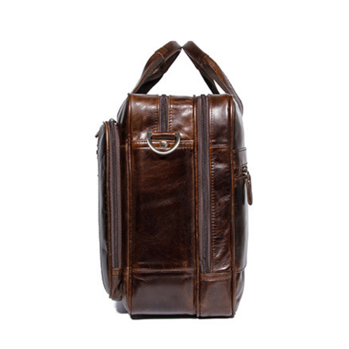 Professional Large Leather Executive Briefcase