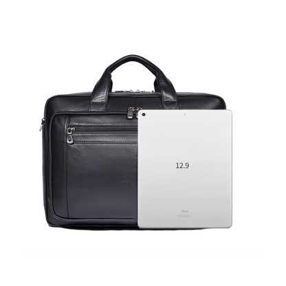 Professional Large Leather Executive Briefcase