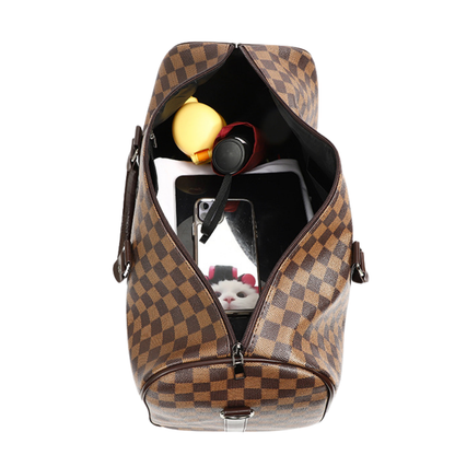 Grand Leather Travel Duffle Bag