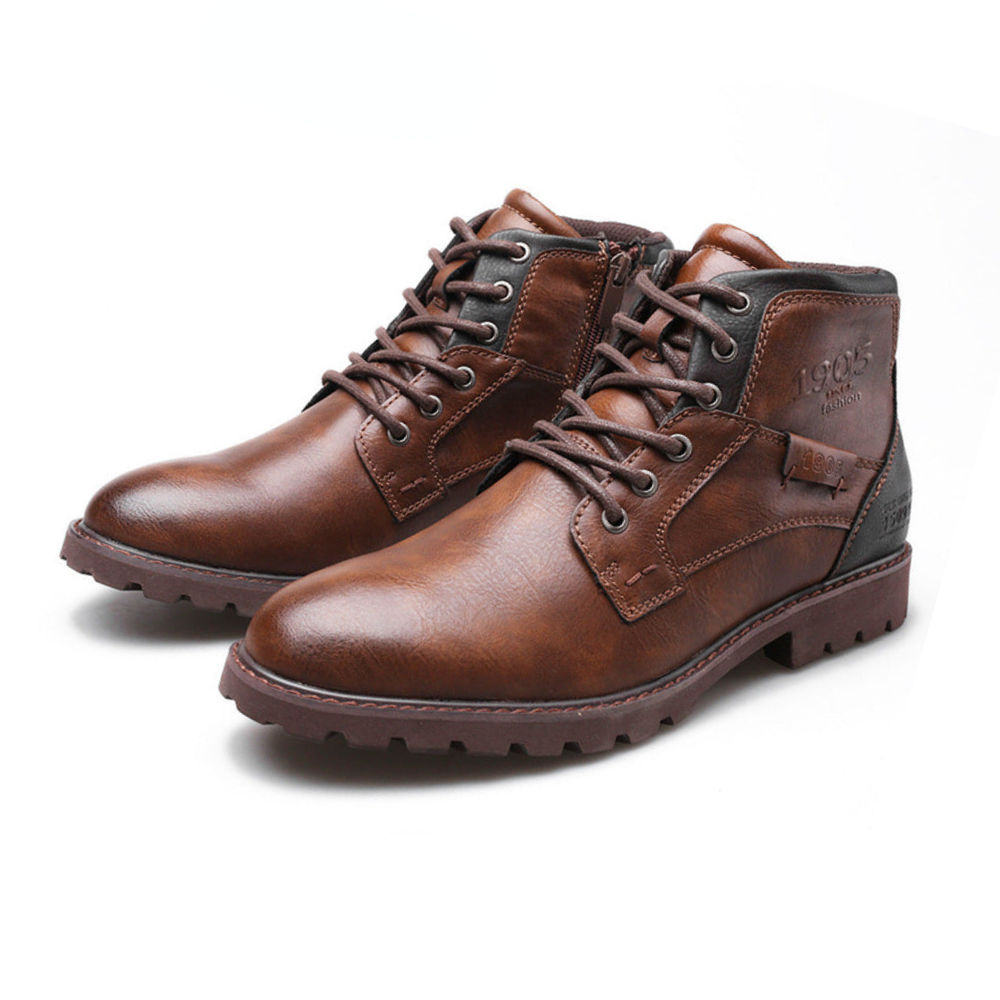 Bota Masculina em Couro Ulysses