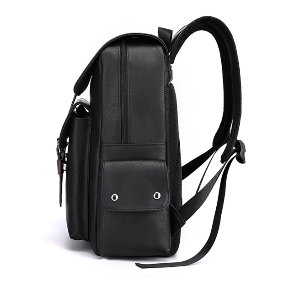 Rugged Heritage Leather Backpack