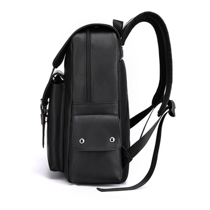 Rugged Heritage Leather Backpack