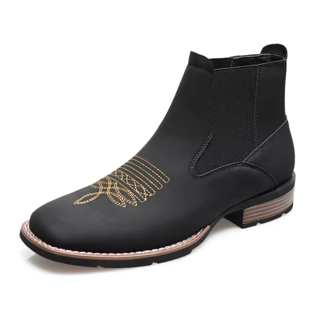 Bota Chelsea Masculina de Couro Premium Fletcher
