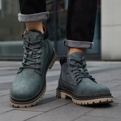 Bota Masculina de Couro Premium Salkin