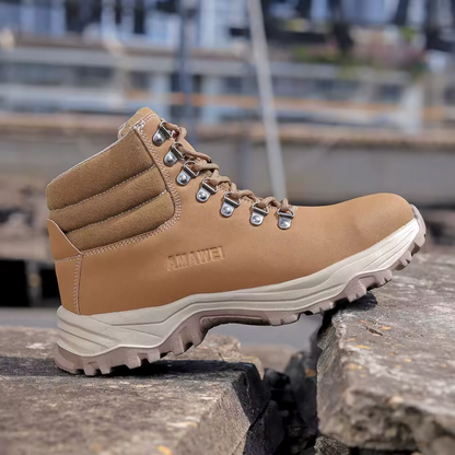 Bota Masculina de Couro Premium Resistente Dashiell
