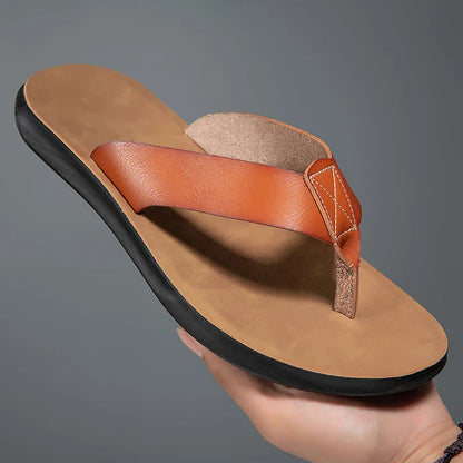 Chinelo Masculino em Couro Bellini