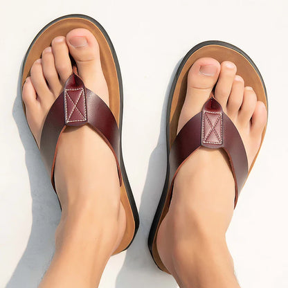 Chinelo Masculino em Couro Bellini
