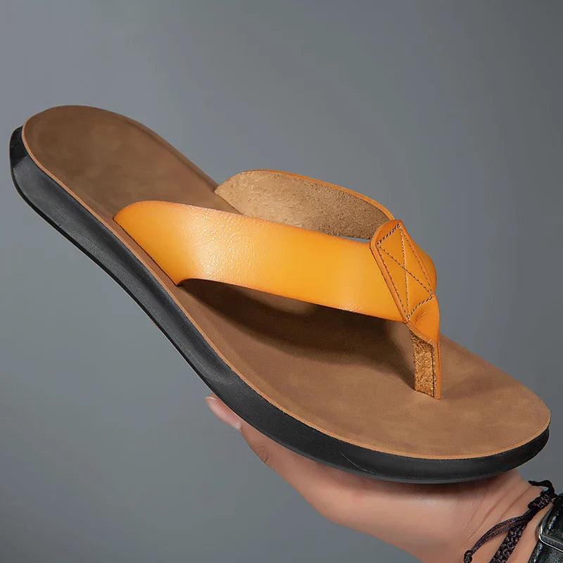 Chinelo Masculino em Couro Bellini