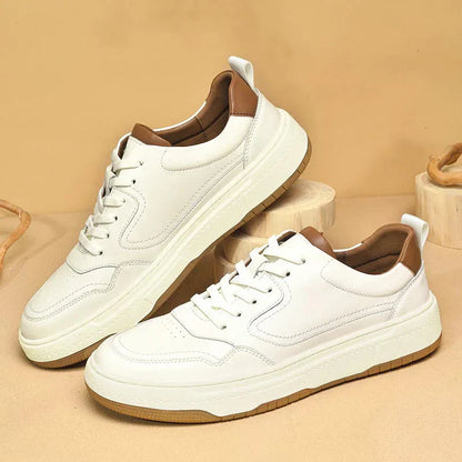 Tênis Casual Masculino em Couro Magnus