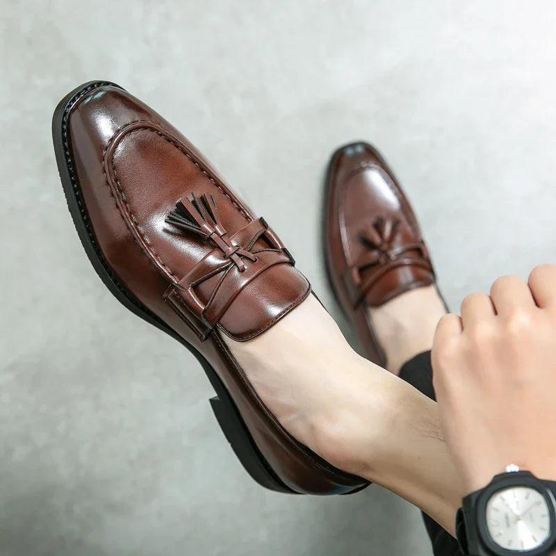 Mocassim Masculino em Couro Heeler