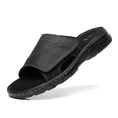 Sandália Masculina em Couro Malibu