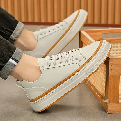 Tênis Casual Masculino em Couro Rafferty