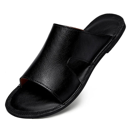 Sandália Masculina em Couro Bourbon