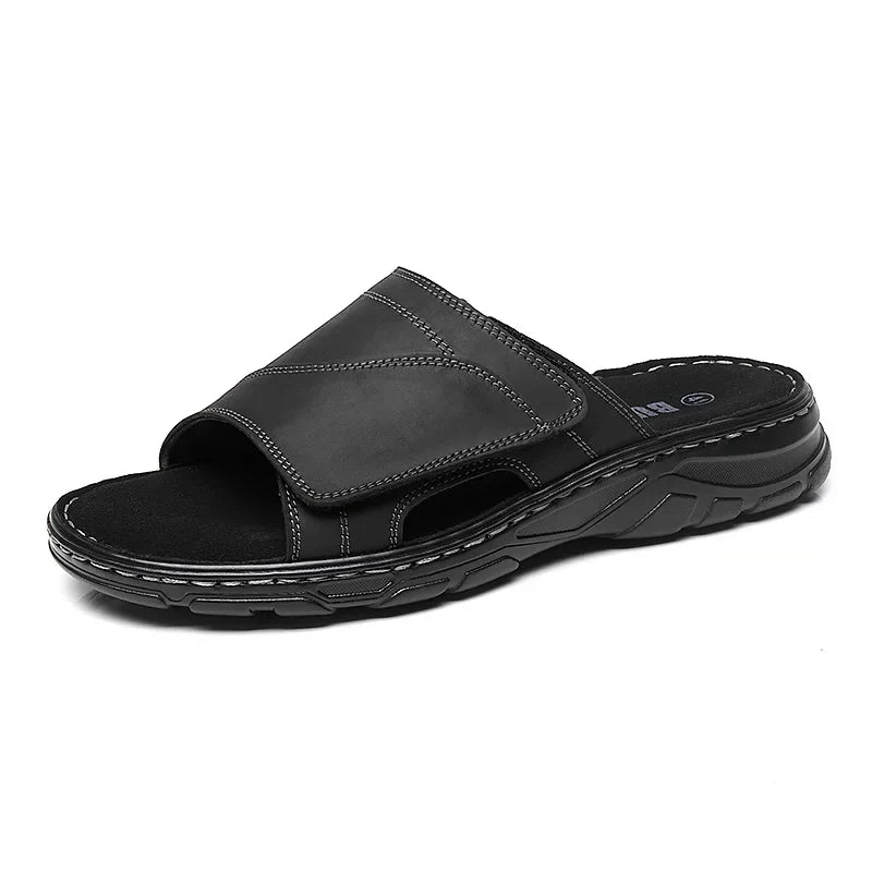 Sandália Masculina em Couro Malibu