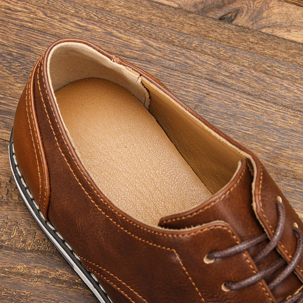 Sapato Oxford Casual em Couro Humpfrey