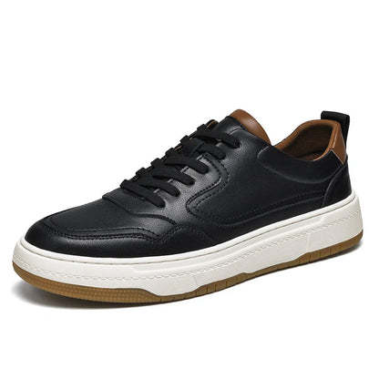 Tênis Casual Masculino em Couro Magnus
