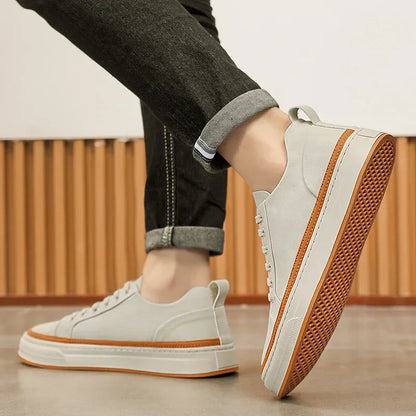 Tênis Casual Masculino em Couro Rafferty