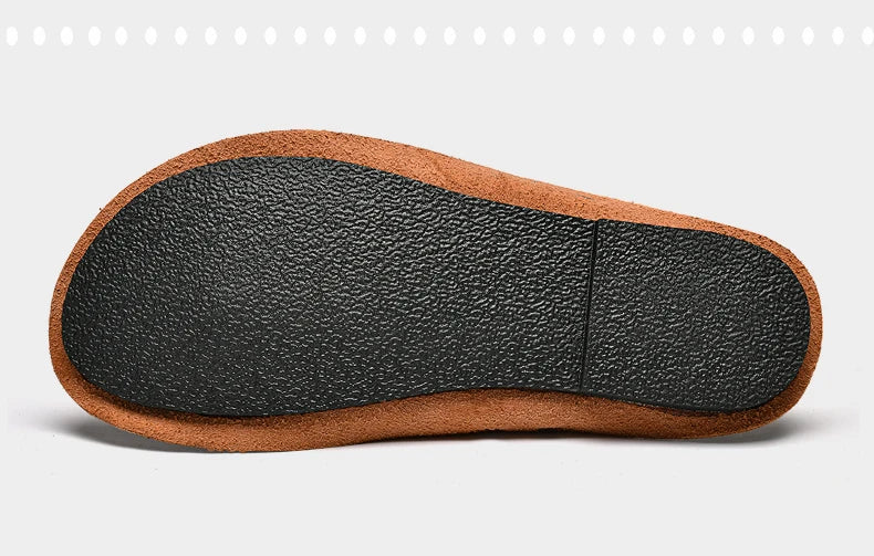 Sandália Masculina em Couro Frangelico