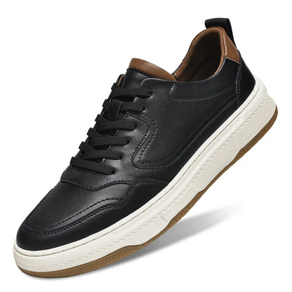 Tênis Casual Masculino em Couro Magnus