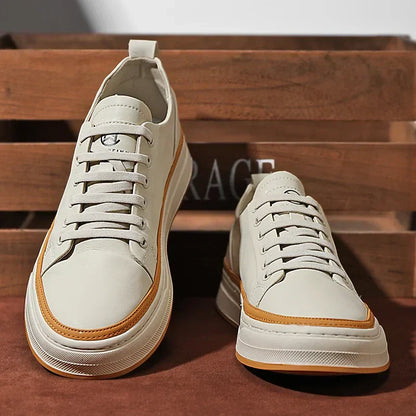 Tênis Casual Masculino em Couro Rafferty