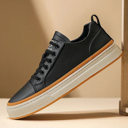 Tênis Casual Masculino em Couro Rafferty
