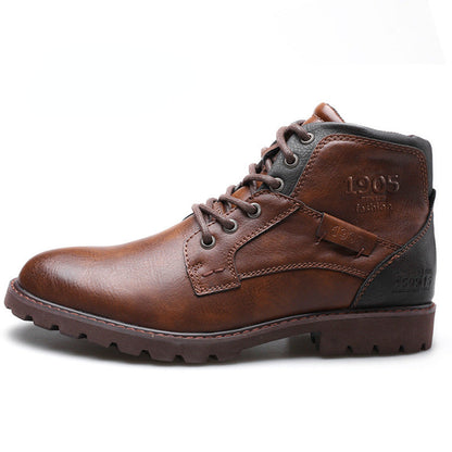 Bota Masculina em Couro Ulysses