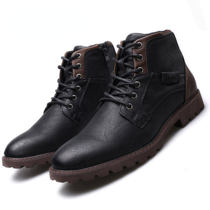 Bota Masculina em Couro Ulysses