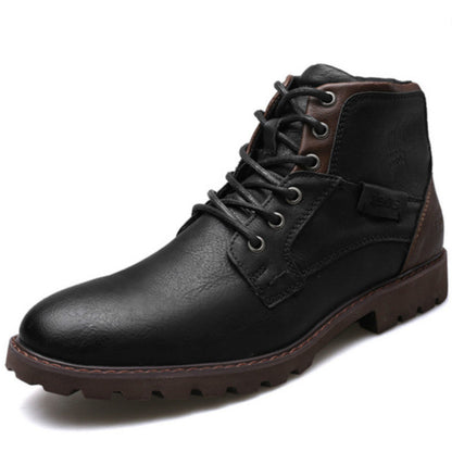Bota Masculina em Couro Ulysses
